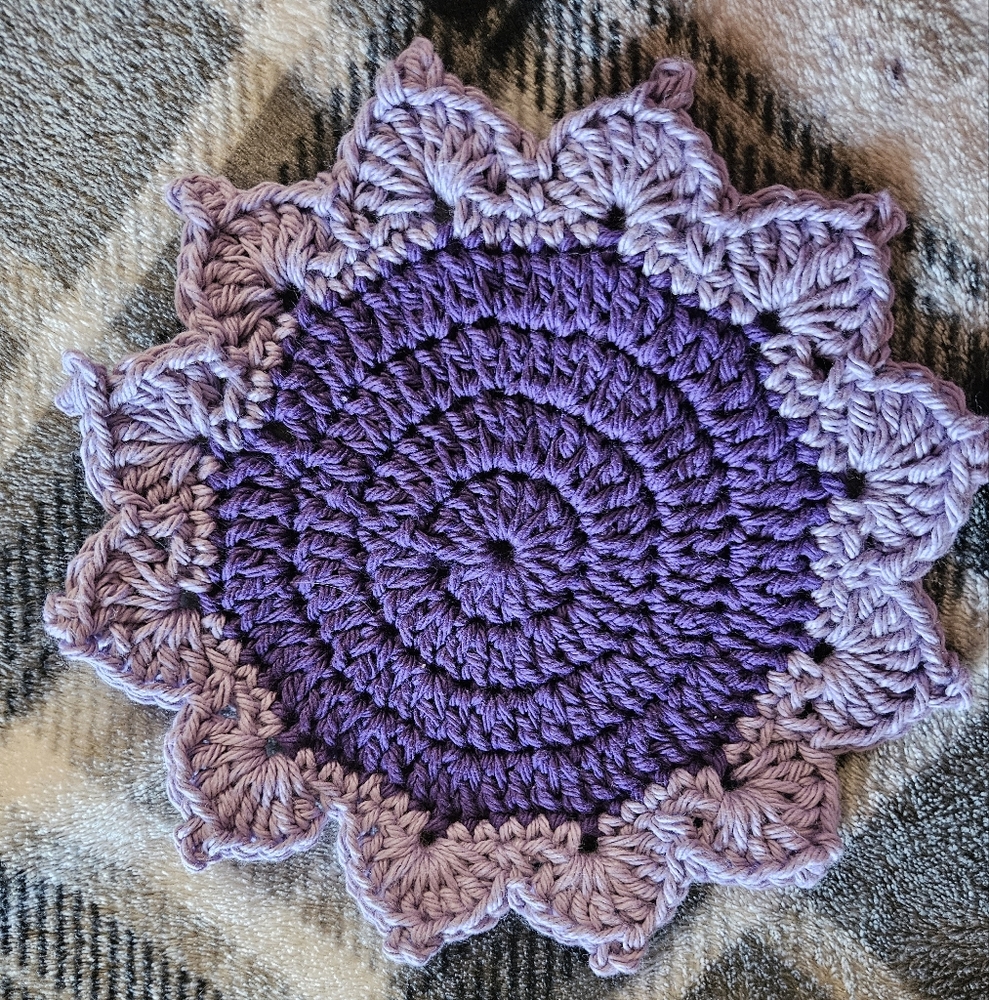 Flower coaster set - Picture 2 of 4